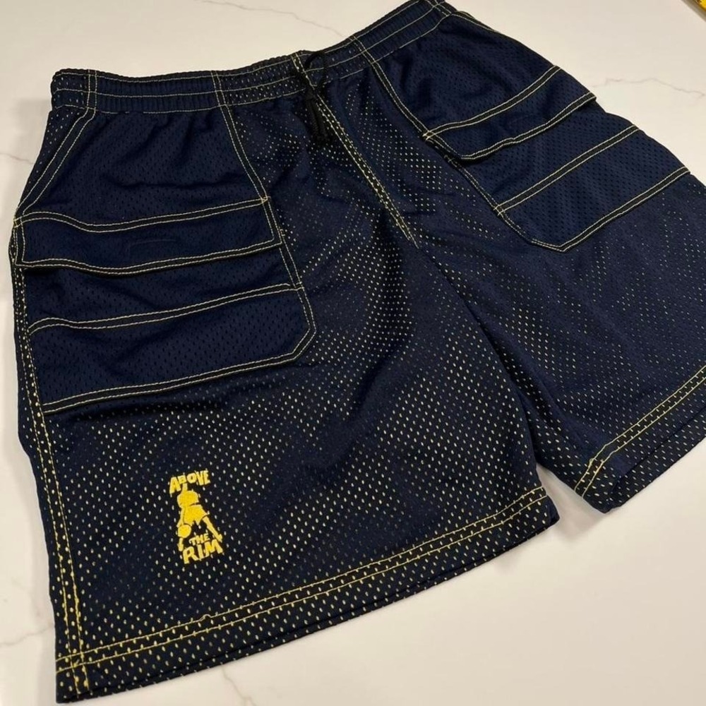 Vintage 90s men's above the rim and1 super baggy‎ mesh pocket shorts cargo XL